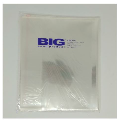 

Sampul Buku Plastik OPP Kwarto Big