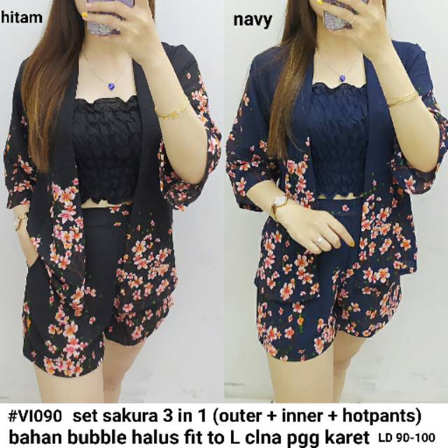 

VI090 SET SAKURA 3IN1