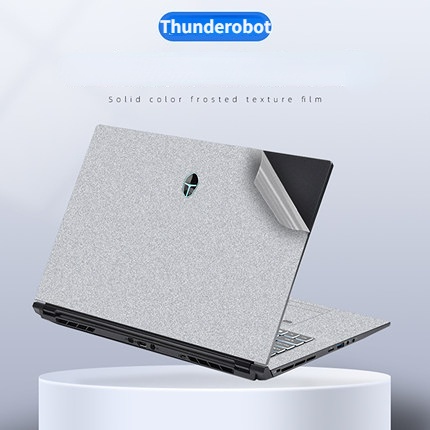 Stiker Skin Matte Silver 3 Sisi 14 &quot;15.6&quot; 15.6 &quot;13&quot; 13 &quot;13&quot; Thunderobot IGER E1 911 Gm150 Gbook000 Gm7000 G8