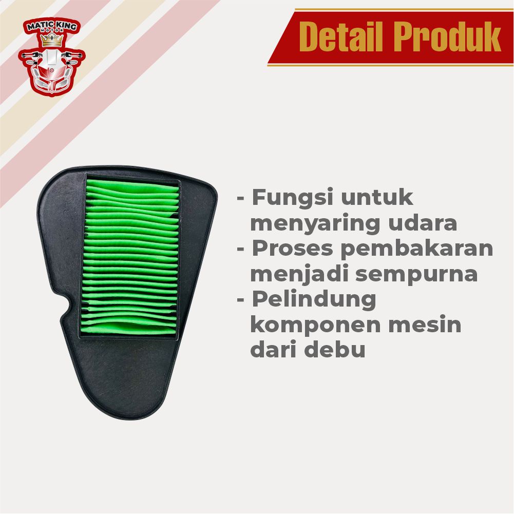 Filter Udara Hawa Vario 125 150  PCX ADV Genio Beat Fi Scoopy Fi Spacy Super