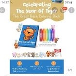 

mobee silky crayon 16 coloring book set