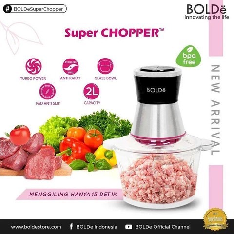 BOLDe Food CHOPPER Original Garansi