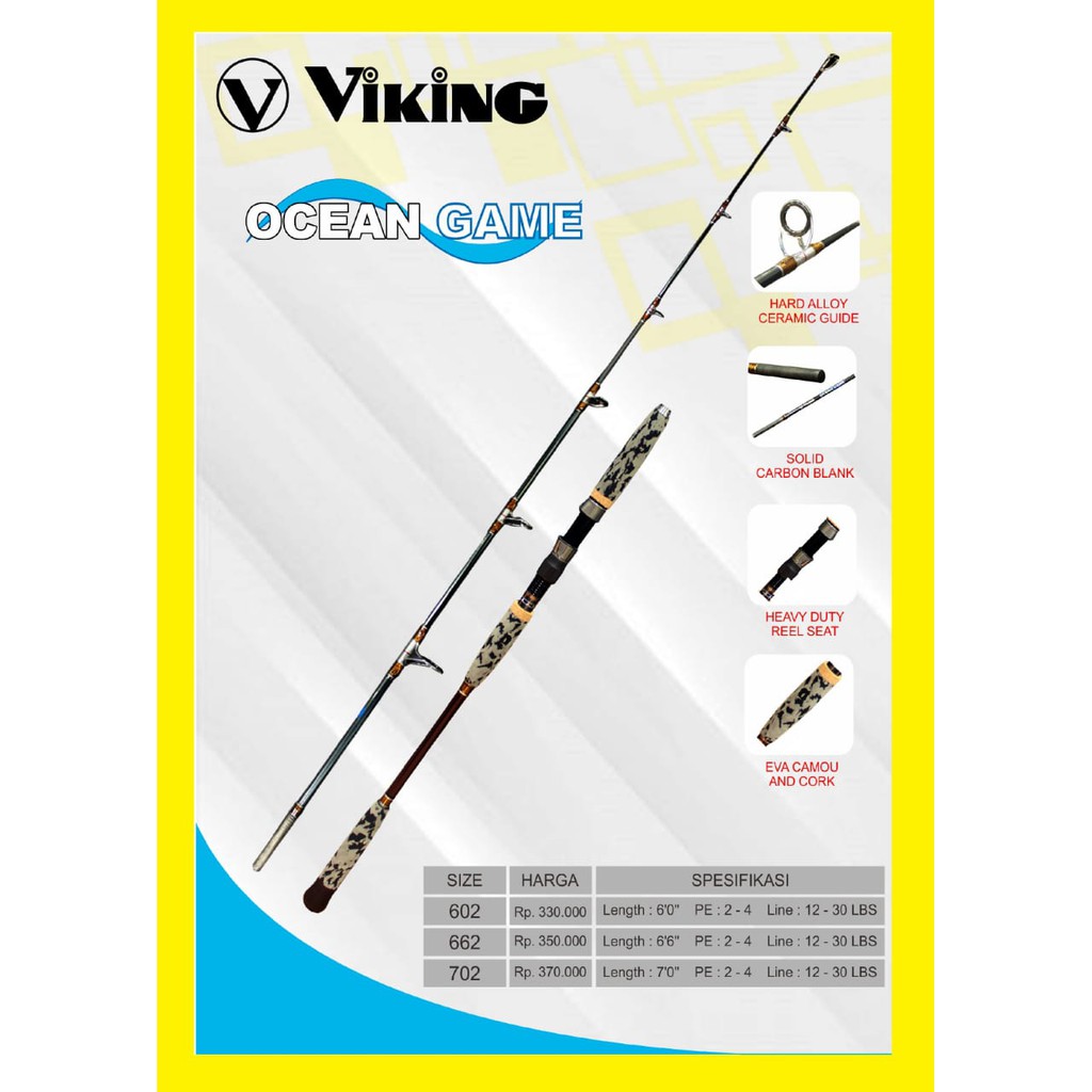 JORAN JIG VIKING OCEAN GAME 602 - 662 - 702