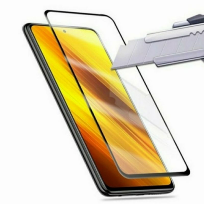 Xiaomi Poco X3 NFC X3 PRO tempered glass anti gores kaca full lcd