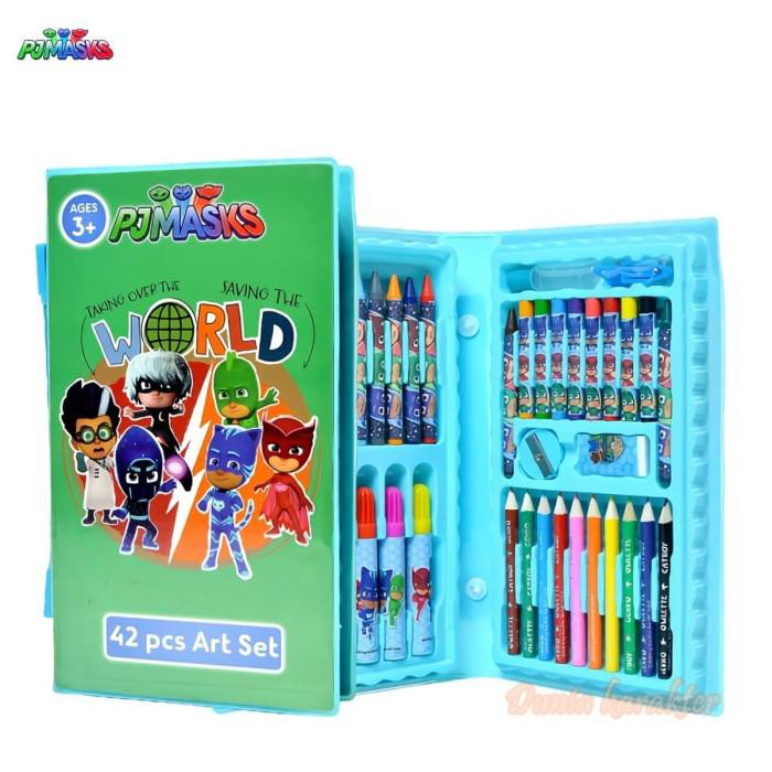 

PROMO - Crayon Pensil Warna Peralatan Menggambar PJ Mask Art Set PMS00200