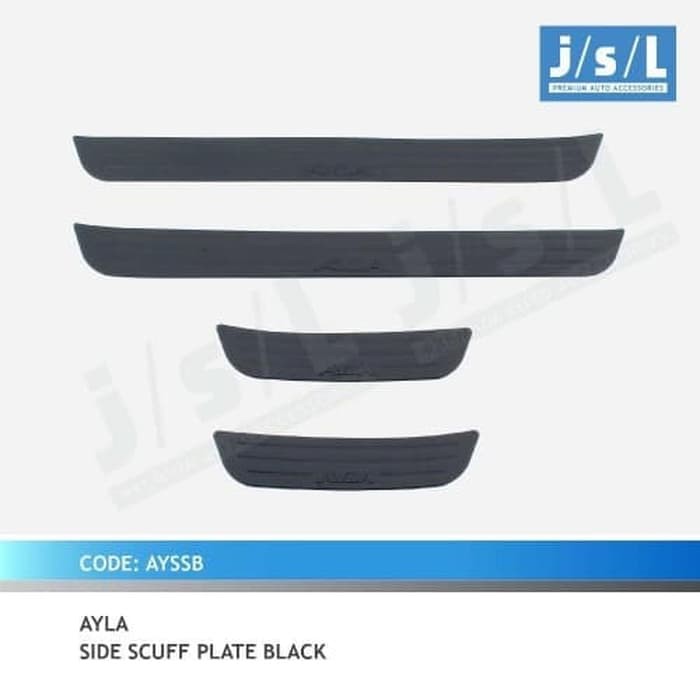 Sillplate Samping Agya / Ayla Hitam