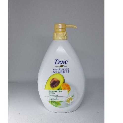 Dove Invigorating Ritual Body Wash - Avocado and Calendulu Extract (950)