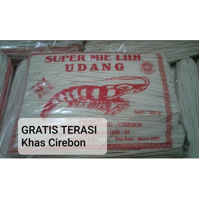 

Mie lidi Mentah Super Cap Udang