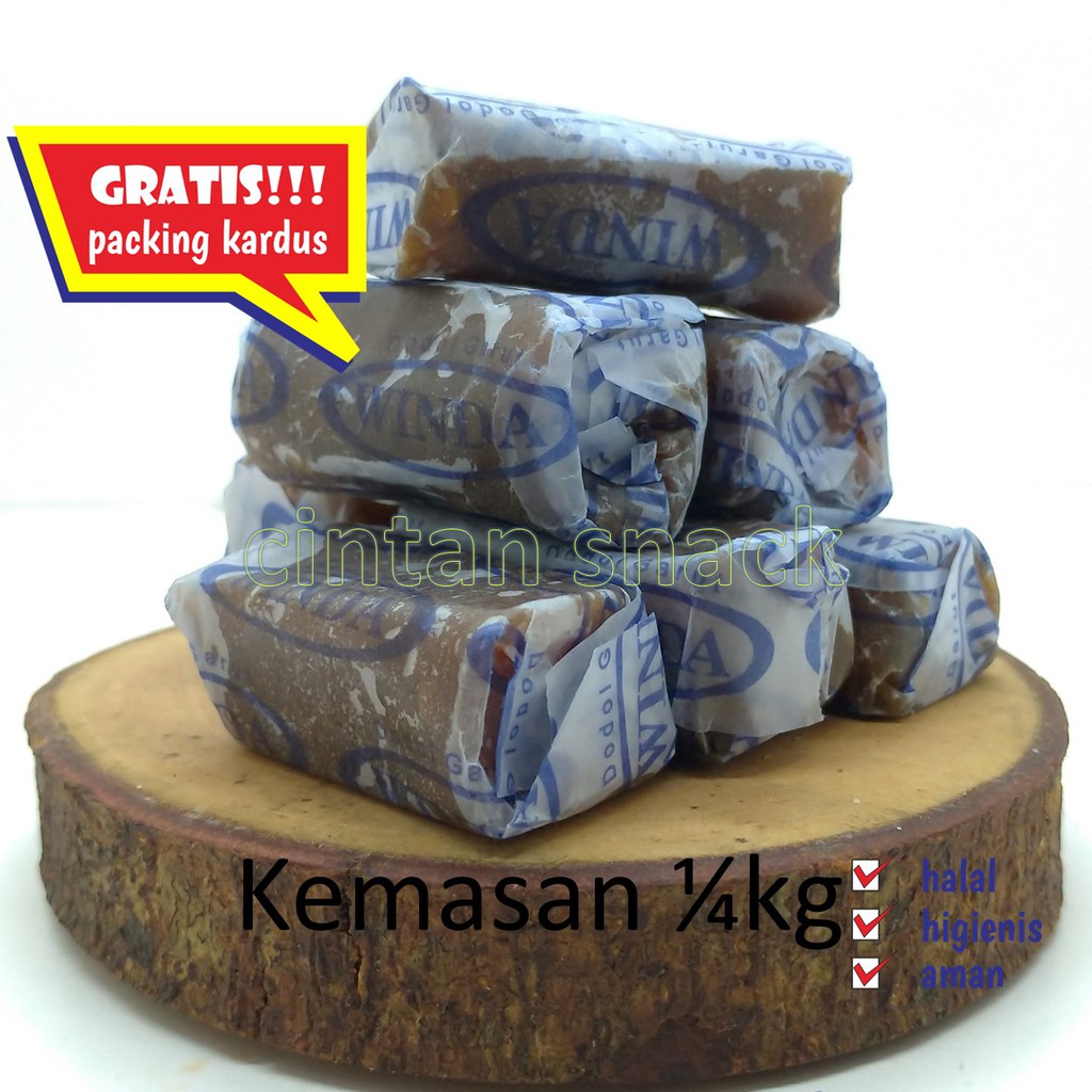 

Dodol Wijen Winda 250gram