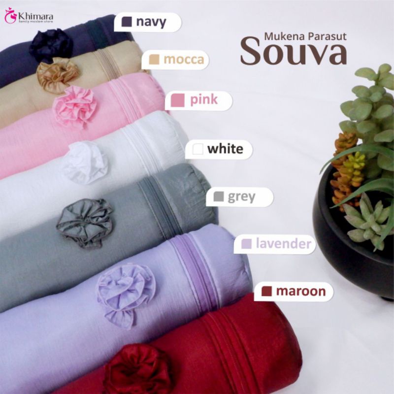 Mukena Traveling Dewasa Jumbo, bahan Parasut  Praktis Ringan dan Adem, Premium by Khimara