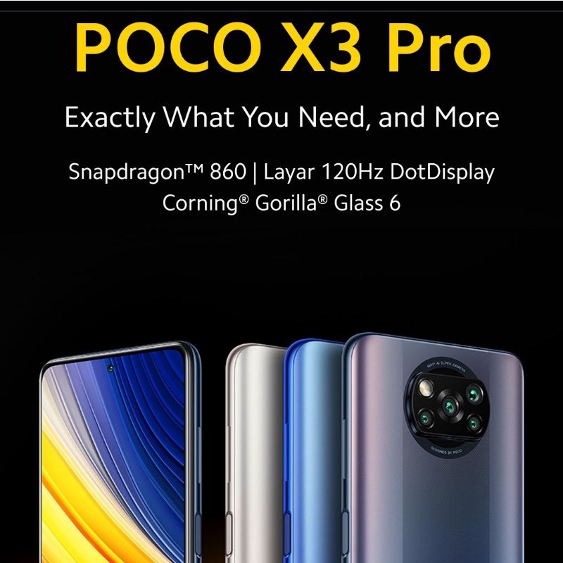 Poco X3 Pro 6/128 Mulus Second