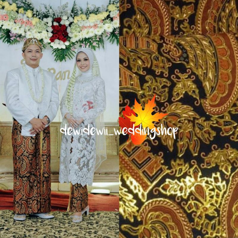 [Sepasang] Jarik Pengantin Prodo - Motif Semen Romo || Model Jawa