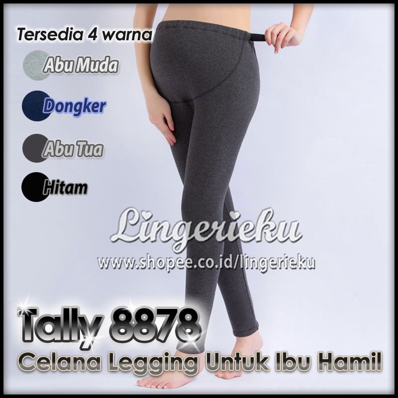 Tally 8878 DAN 8851 Celana Legging Panjang Ibu Hamil / Maternity Legging Nyaman Dan Murah