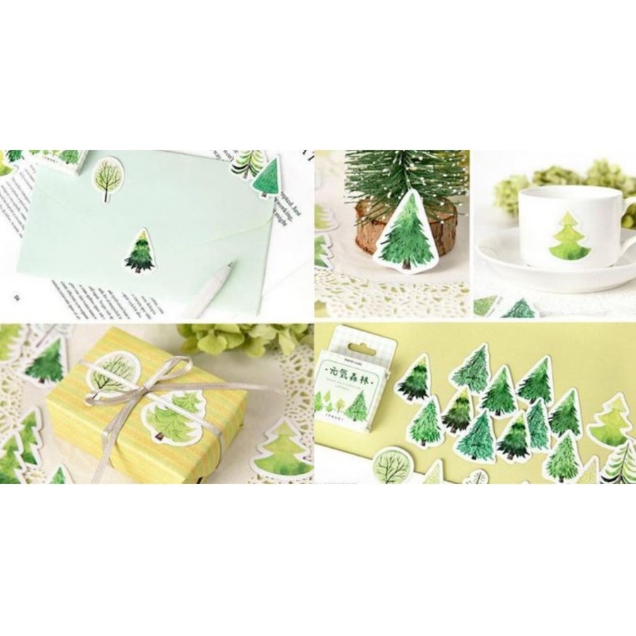 Label Sticker - Energetic Forest (45pcs)