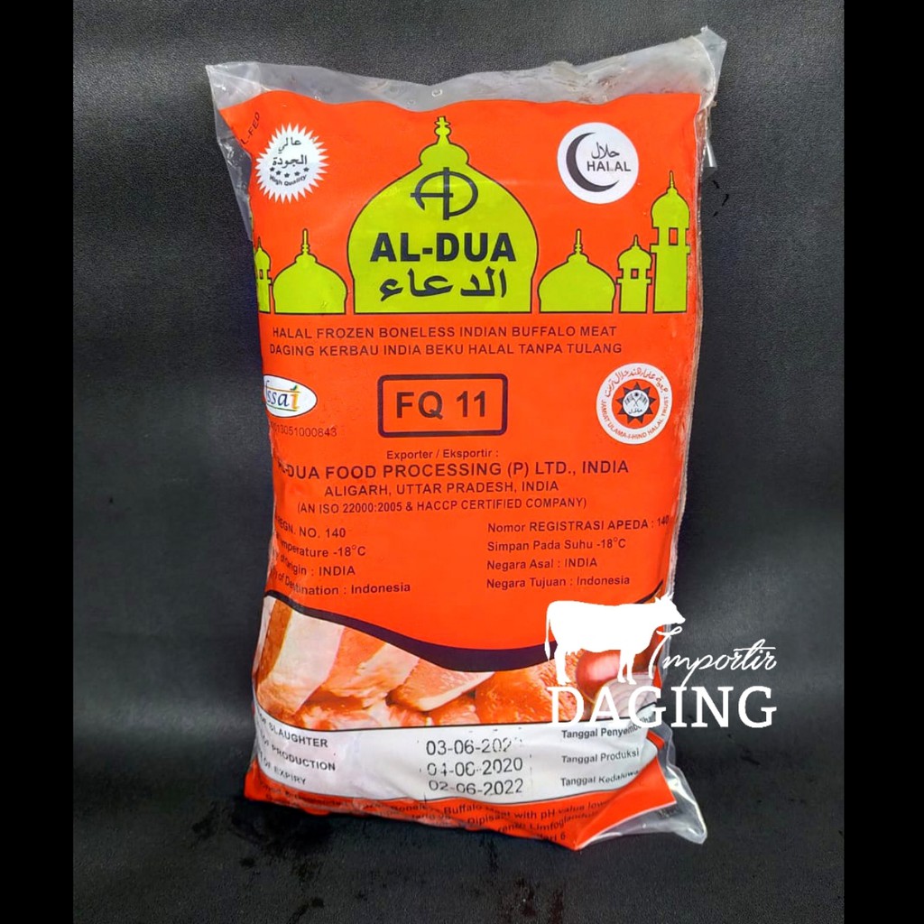 

Daging kerbau tanpa tulang import @900gr