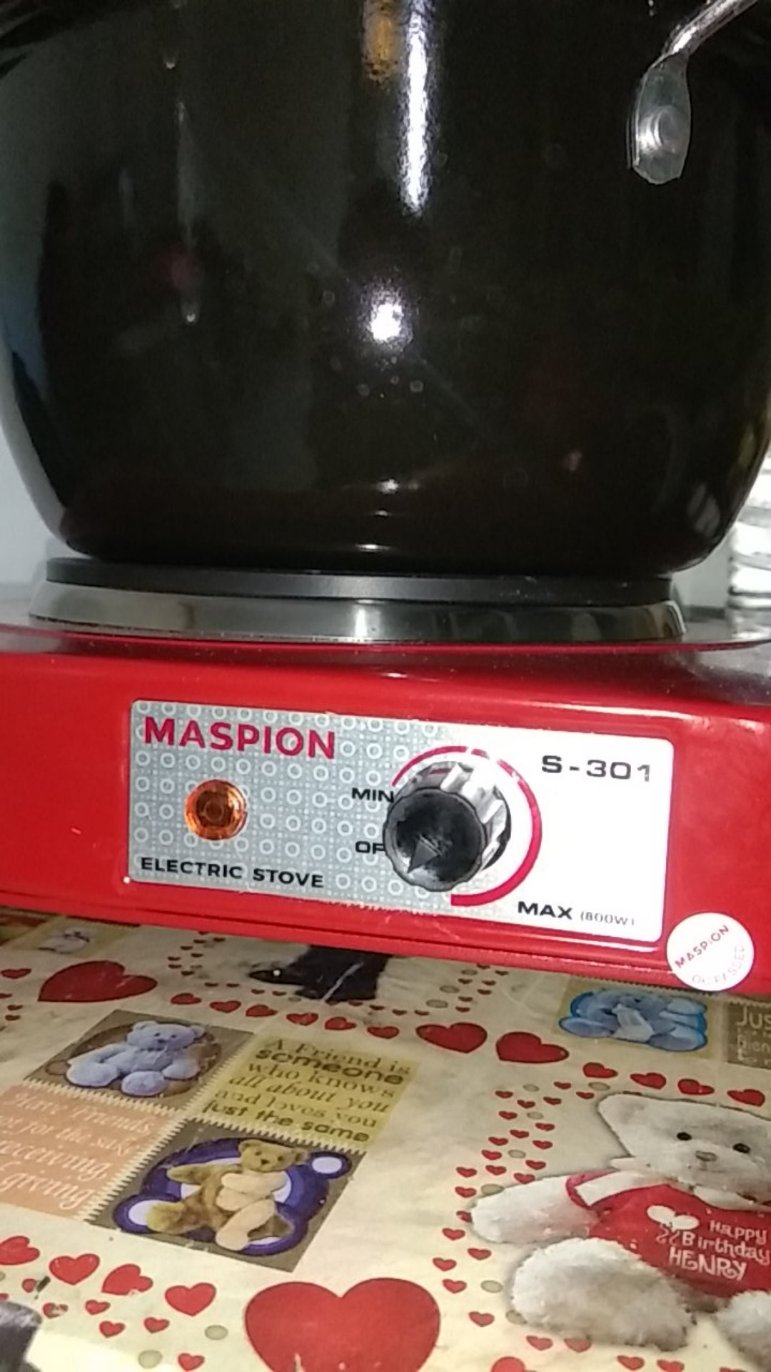 Maspion S 301 Kompor Listrik / Elektric Stove / S301