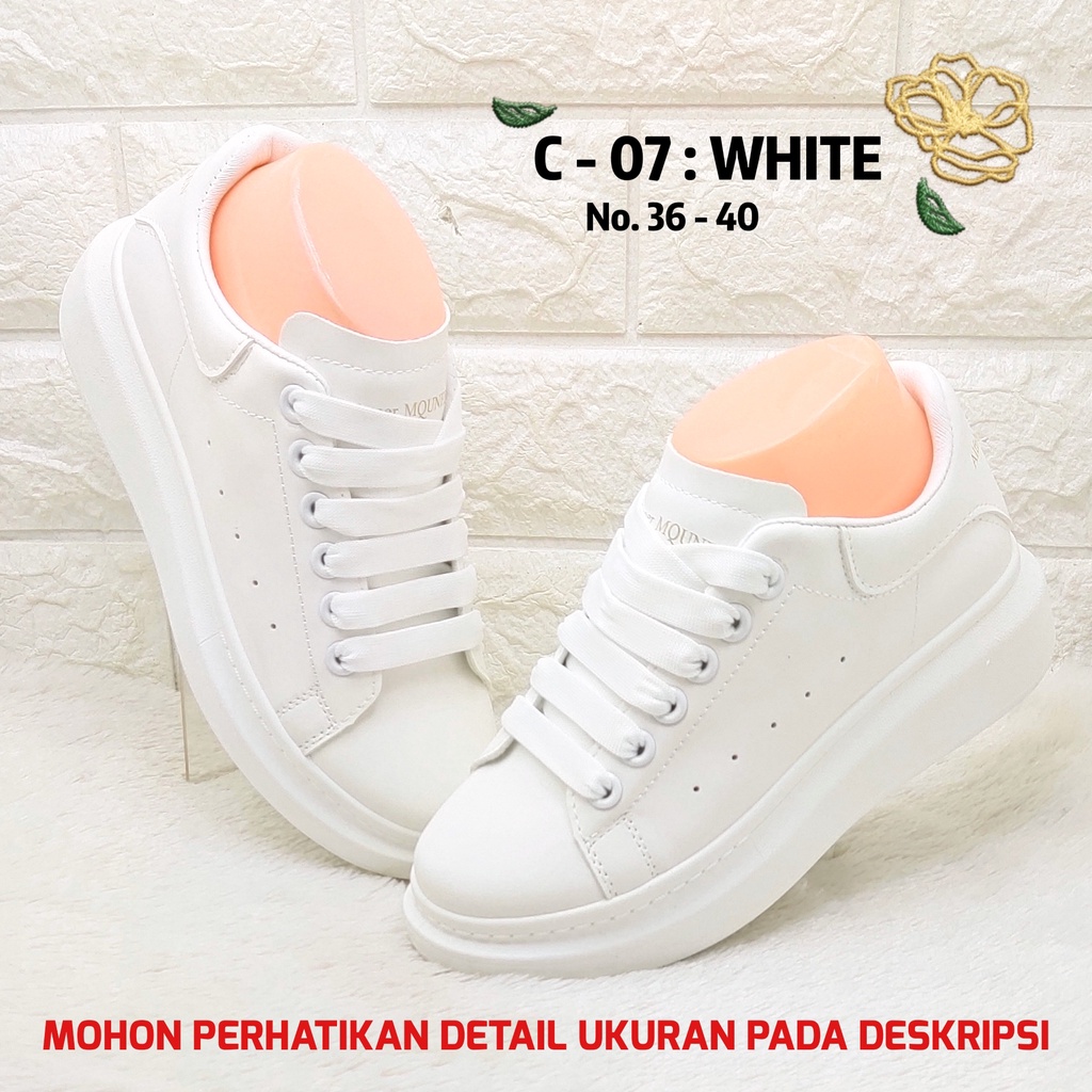 Sepatu Santai Cewek Remaja MINA C07 Sneakers Wanita Kekinian SPTSW-1