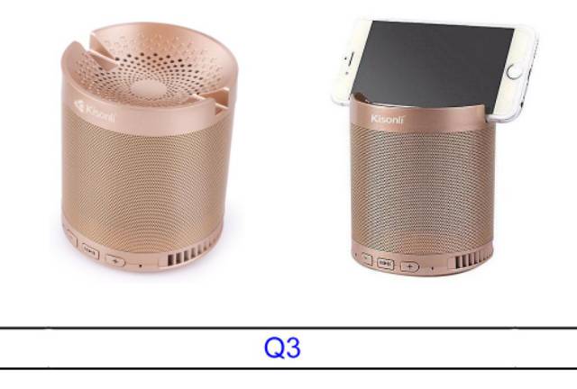 Speaker Wireless / Bluetooth multimedia Kisonli Fashion Q3