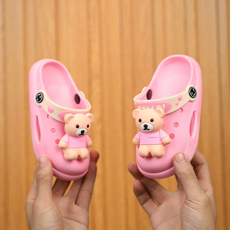 NEW Sandal eva anak motif boneka beruang timbul