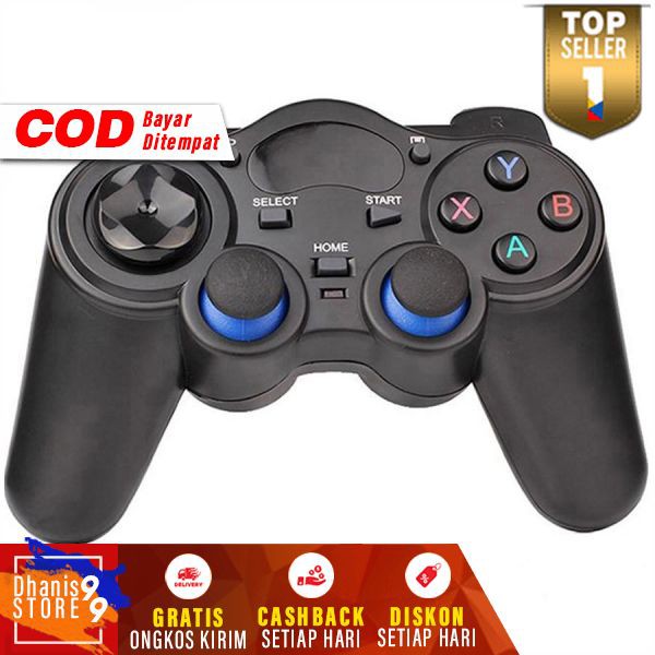 Gamepad Wireless Smart TV Box Murah Game Pad Wireles PC Joystick Virtual Reality Tanpa Kabel