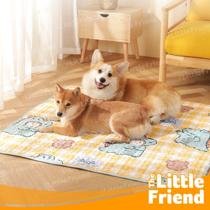 Playmat Matras Cotton Pad Alas Kandang Tidur dan Bermain Hewan Anjing Kucing