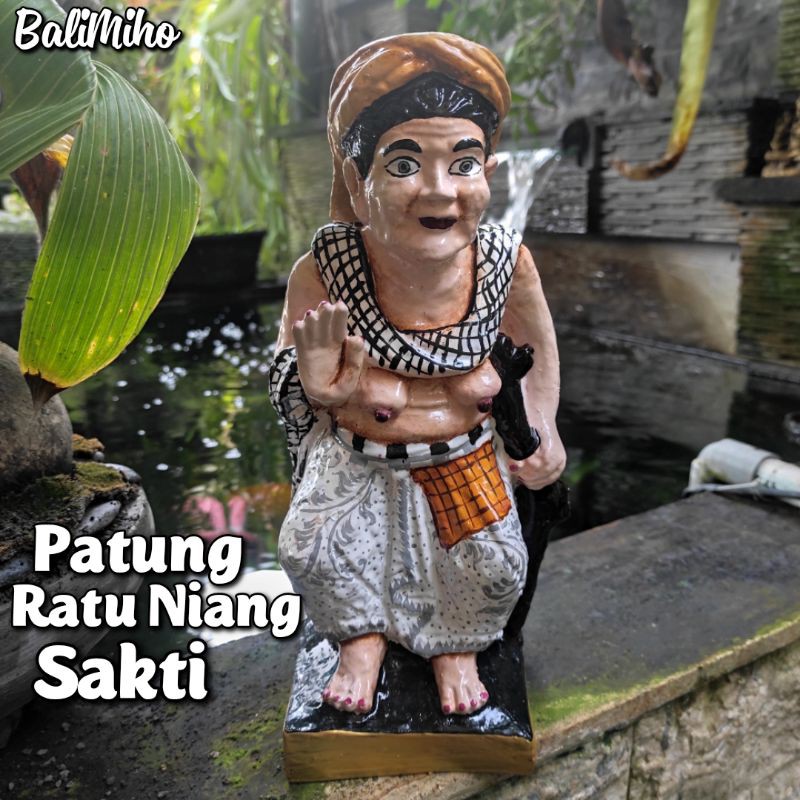 Patung Ratu Niang Sakti/Patung Ratu Niang/Ratu Niang Resin/Patung Nenek/Ratu Niang