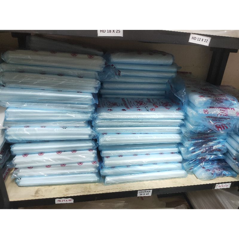 Plastik Kripik / Plastik PP Tebal 0.10 Mikron 500 gram