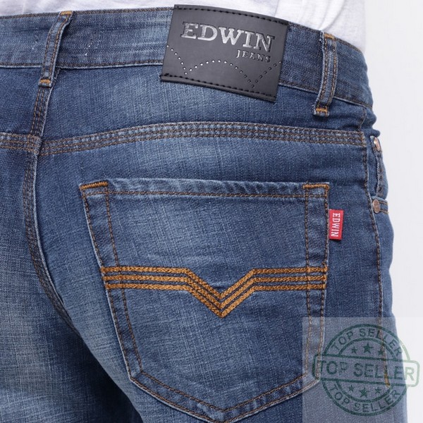 (Celana Murah) Edwin Celana Jeans EDW-11-INDIGO Regular Fit Pria Panjang Biru Jeans - Biru, 31 |DXT