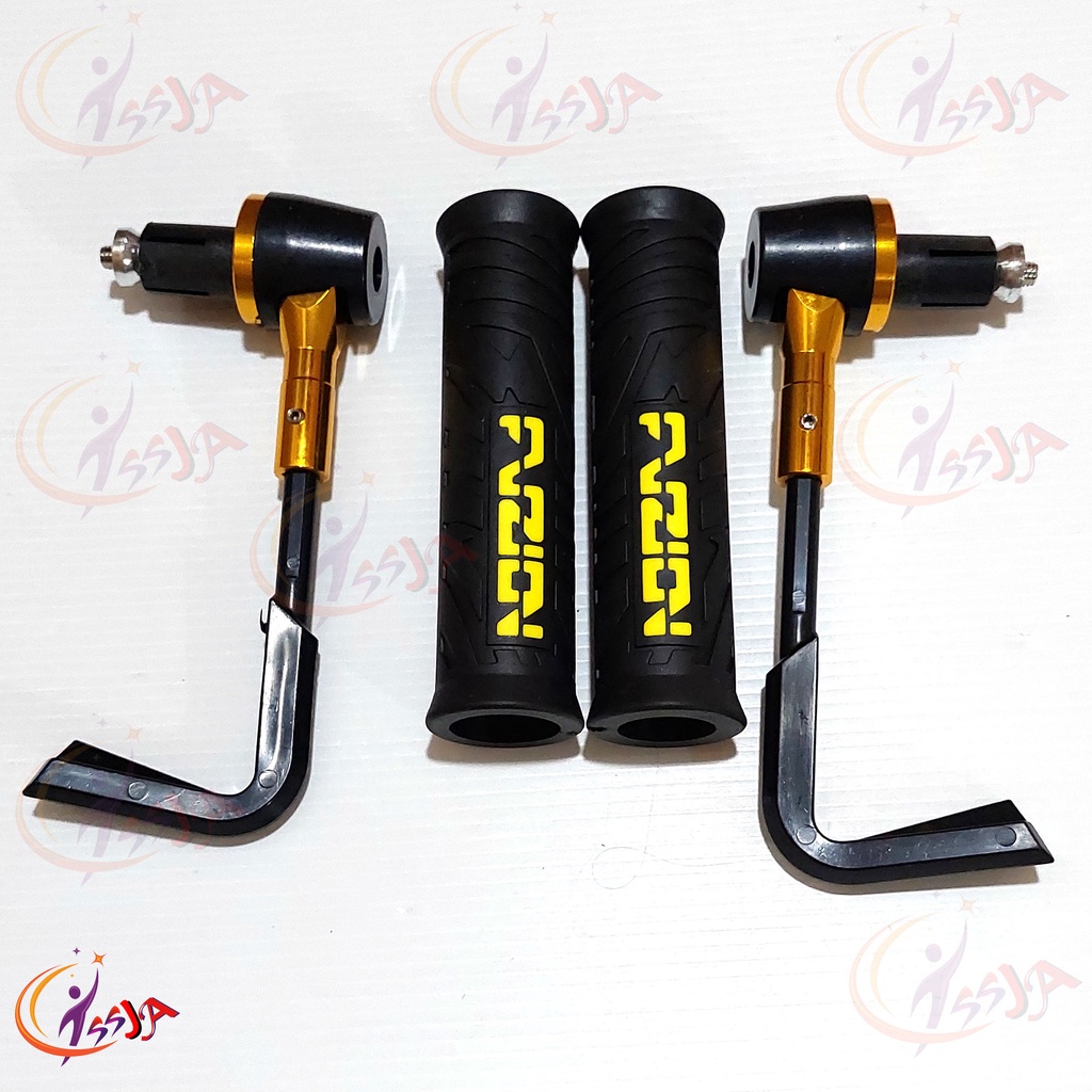 1 paket Handguard Pelindung Tangan Proguard Motor plus hangrip motor