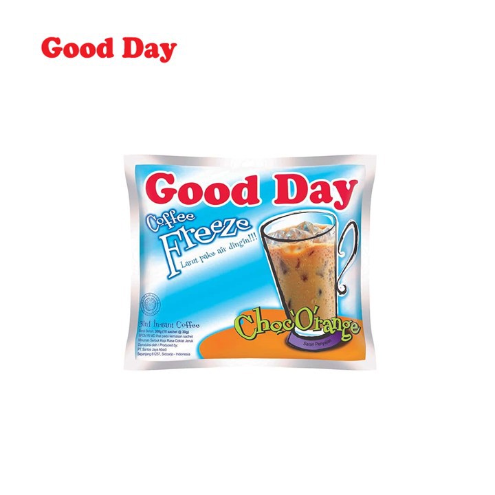 Good Day Coffee Freeze Kopi Choc'O'Range 10 x 30 gr