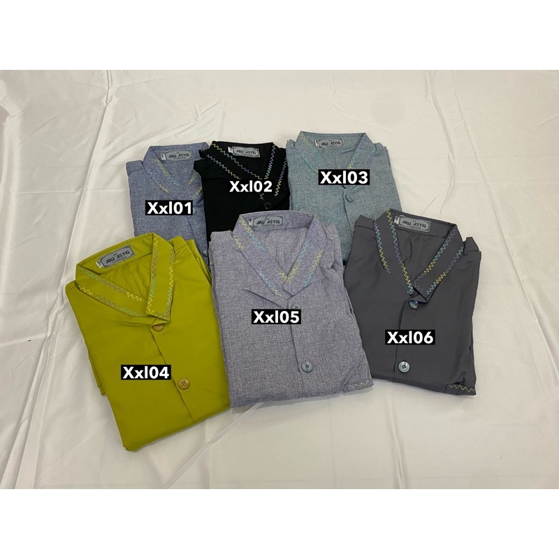 BAJU KOKO ABU ASYIQ ( List Bordir ) - SIZE XXL