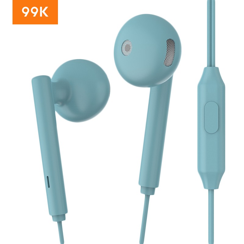 99K Earphone 3.5mm Headset Android In-ear Stereo Microphone With Mic Headphone S-05