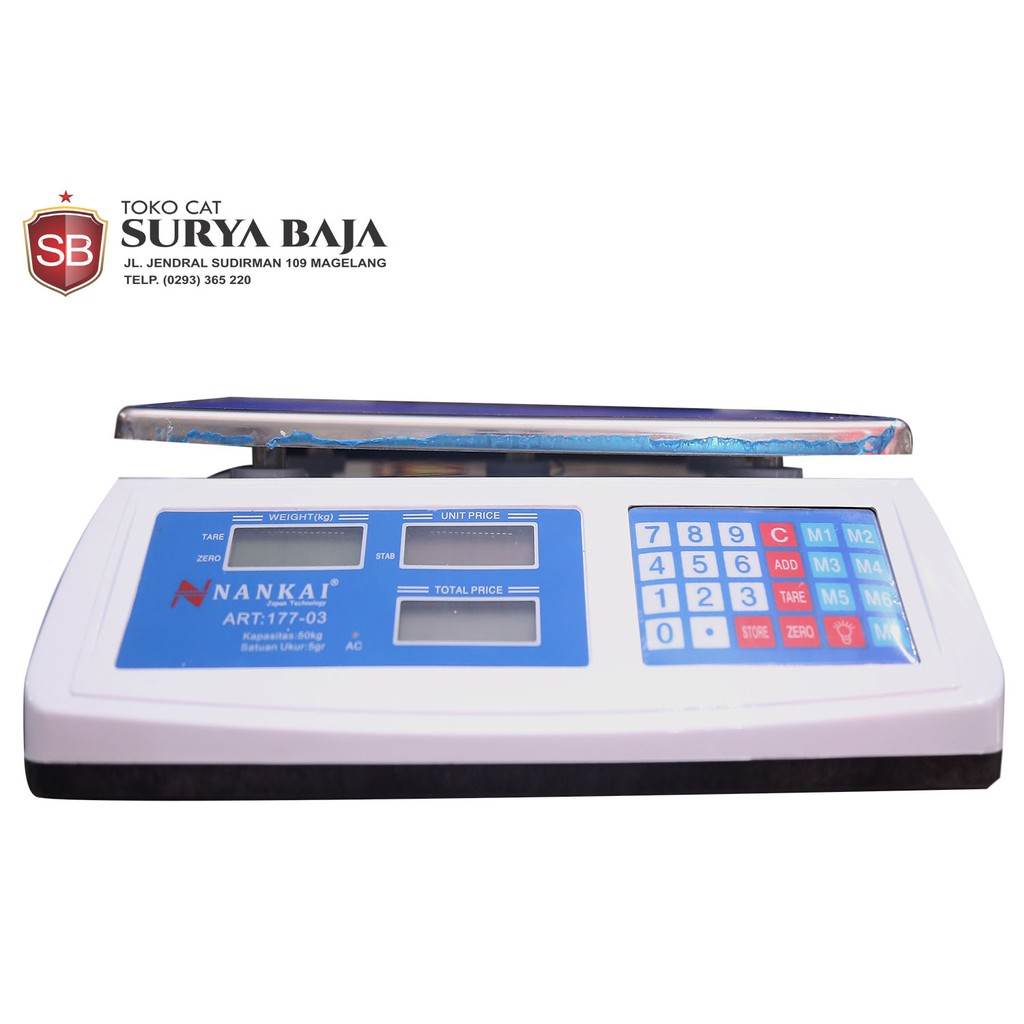 Nankai Timbangan Duduk Digital 50kg Murah