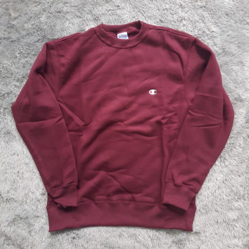 CREWNECK CHAMPION BASIC MAROON ORIGINAL