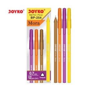 

Ball Pen Pulpen Pena Joyko BP-254 Mora 0.7 mm 1 Box 12 Pcs