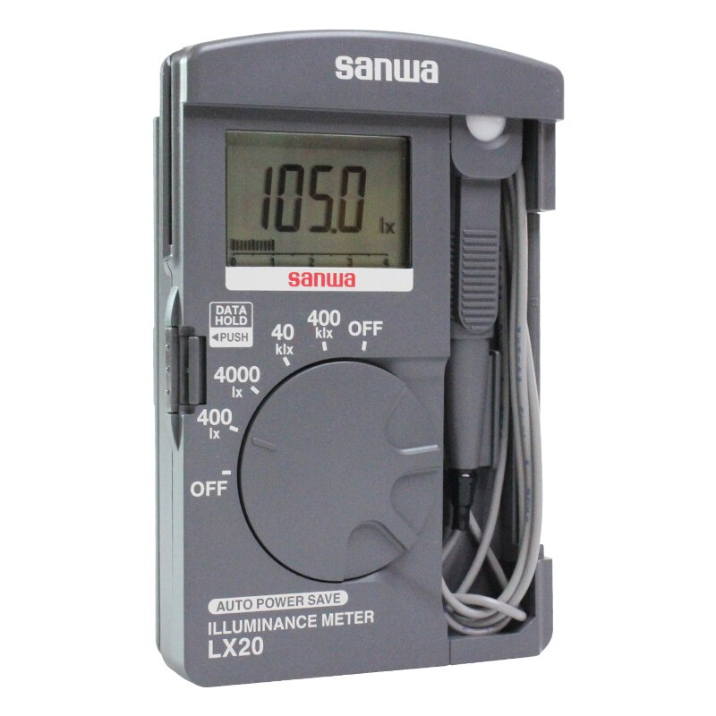 Pengukur Intensitas Cahaya - Sanwa LX20 Lux Meter Illuminance Meter