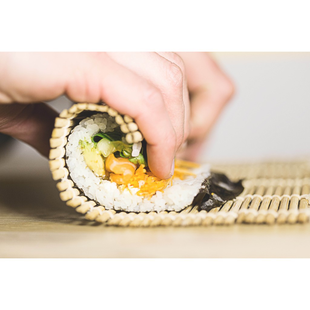 Bambu Gulungan Sushi / Alat Bantu Gulung Sushi / Tikar Penggulung Sushi / Sushi Roll Mat