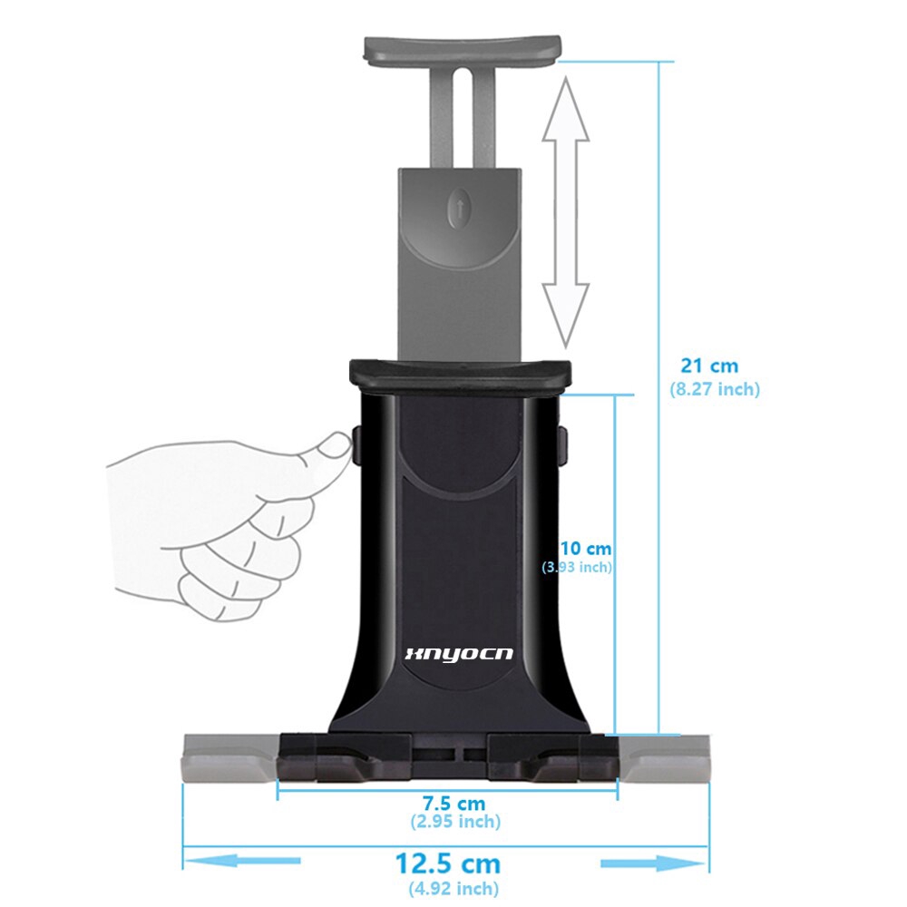 dukungan tablet      Ventilasi dudukan telepon     Braket pemasangan ventilasi    Braket komputer tablet mobil     Penyangga pemasangan iPad       Braket GPS mobil    Cocok untuk 4-12.9 ponsel / tablet / iPad / iPhone