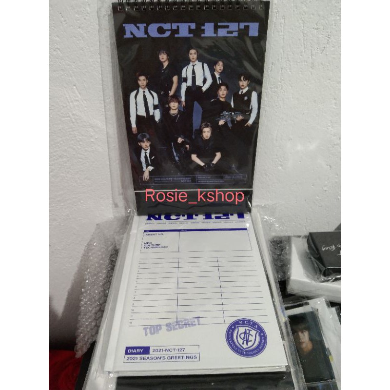 (Ready Stock) Season Greeting 2021 NCT 127 Diary dan Calender