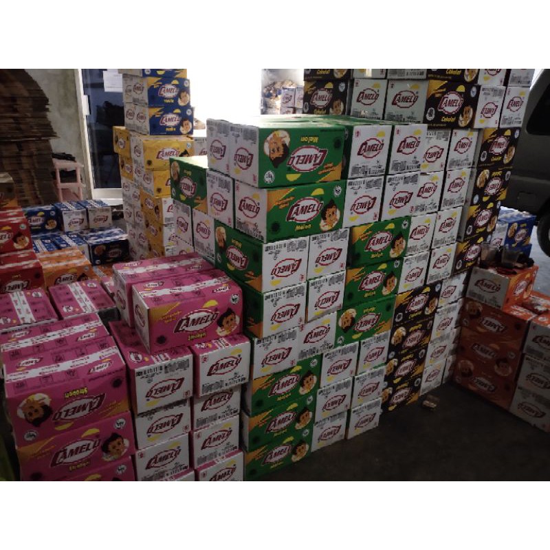 Bubuk Es Camelo 1 Dus isi 24 renceng (240 sachet) Bisa mix rasa