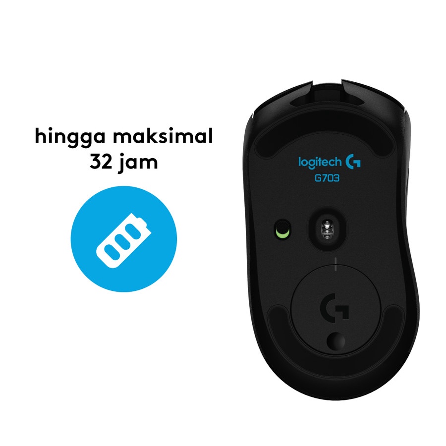 Mouse Gaming Logitech G703 HERO Lightspeed Wireless