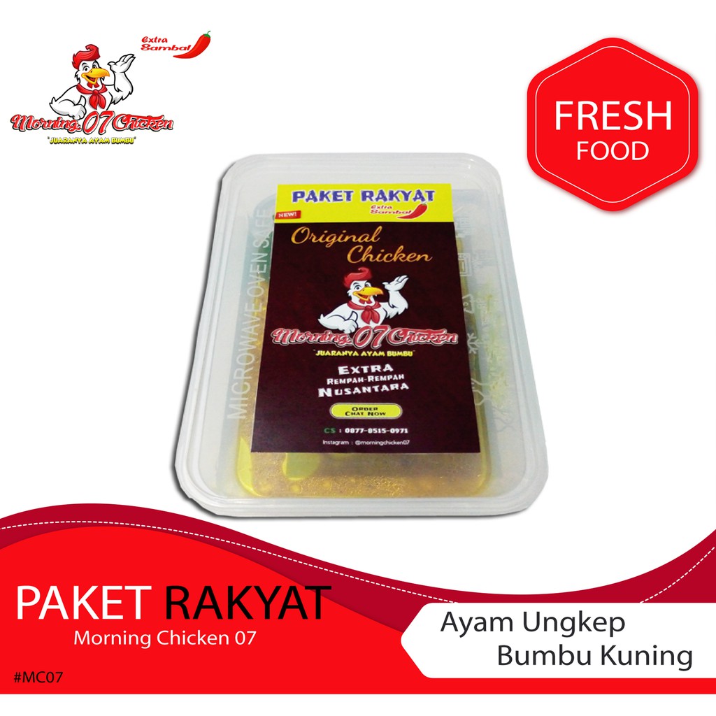 

Ayam Ungkep Bumbu Kuning Paket Rakyat