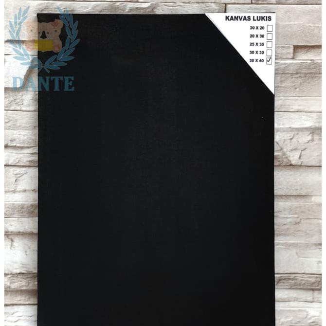 

Kanvas Lukis 30 x 40 HITAM