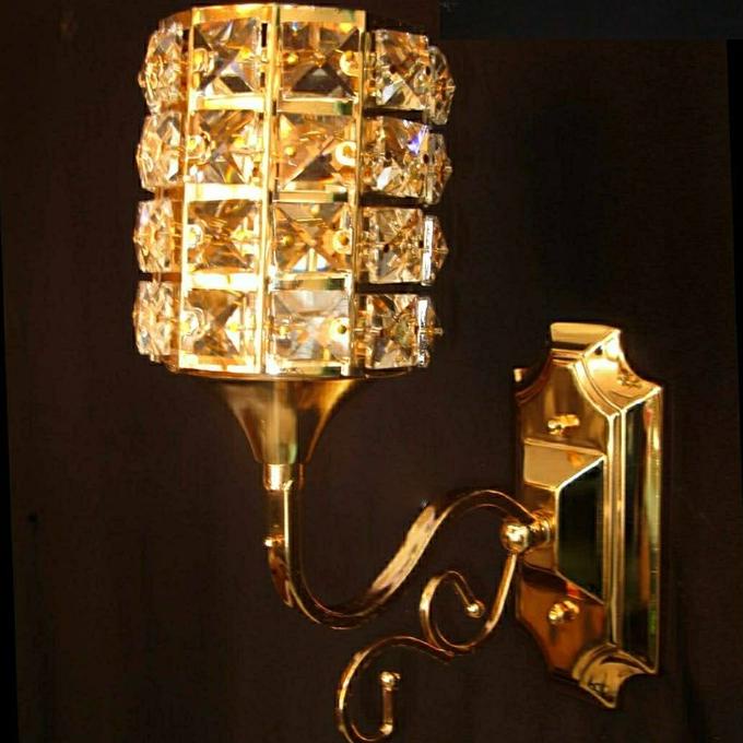 Lampu Hias Crystal Dinding Rumah Kamar Tidur Hotel Bahan Besi Richrichstor