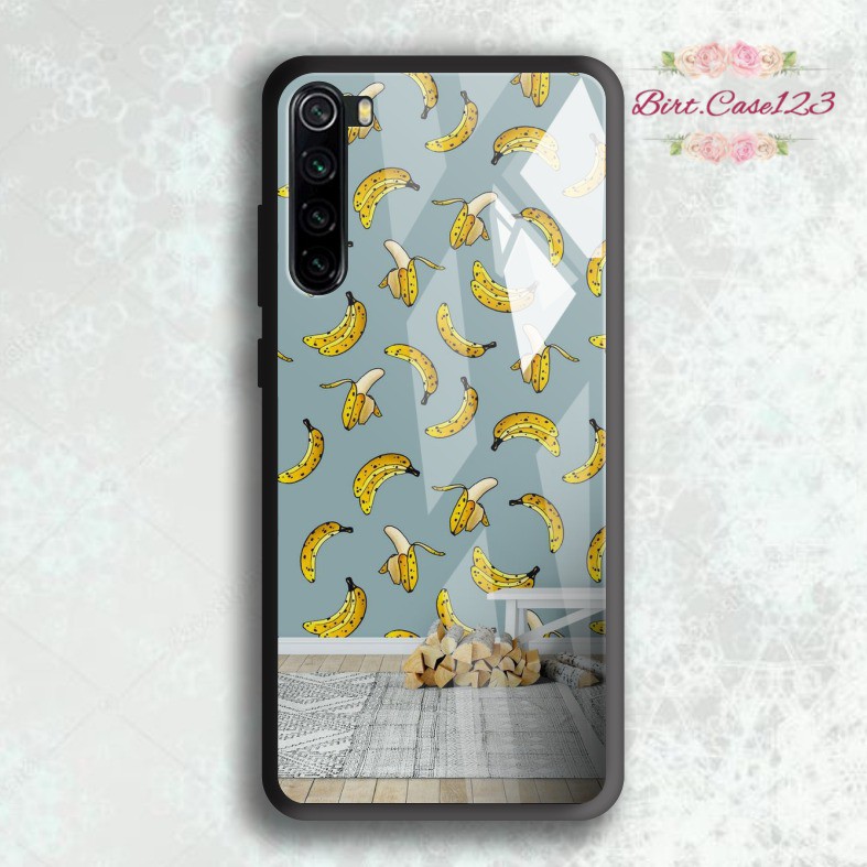 casing softcase silikon Gambar PISANG back case glass iphone 5g 6g 6g+7g 7g+ 8g 8g+ x xr xs max etc