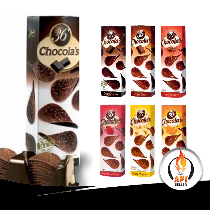 36 CHOCOLAS BELGIUM CHOCOLATE