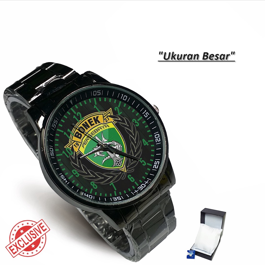 Jam Tangan Rantai Couple PERSEBAYA 1927 -3 (Awesome)