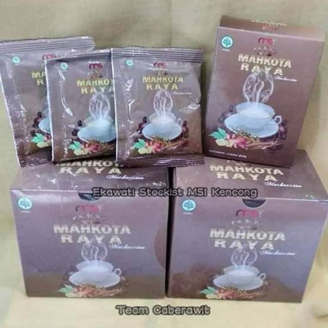 

KOPI MAHKOTA RAYA MSI 19.000/sachet