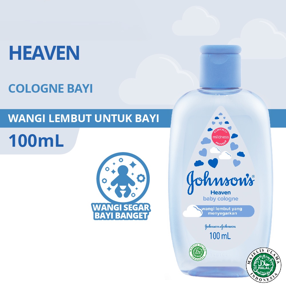 Johnsons Cologne Brisa / Happy Berries / Heaven / Morning Dew / Powder Mist / Slide / Summer Swing 100ml + Bubble Wrap / Toko Makmur Online