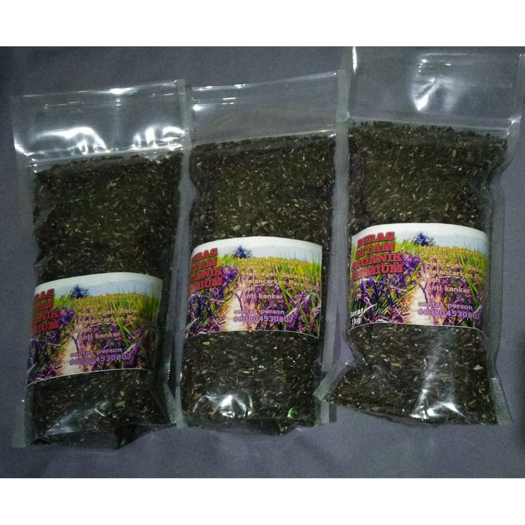 

Varietas Hitam Organik UD Beras 1 kg